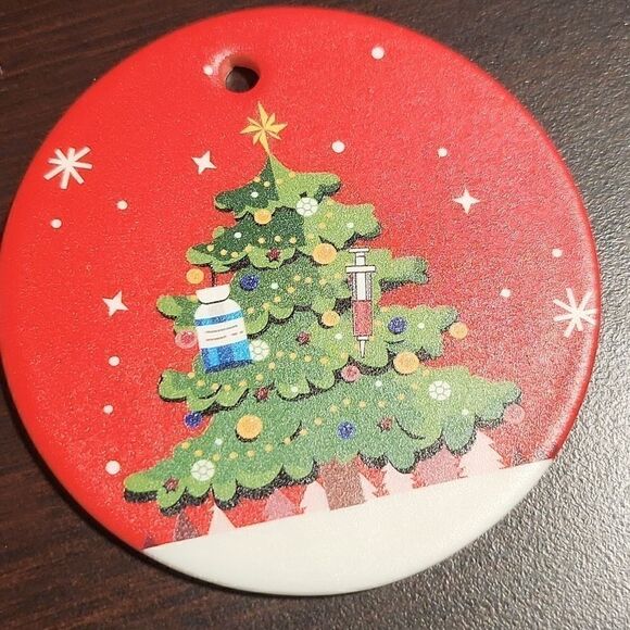 Medicine, pharmacy themed Christmas ornament - Picture 1 of 2